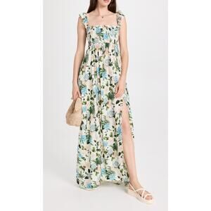 NEW Agua Bendita Leandra Aine Dress In Ivory Floral